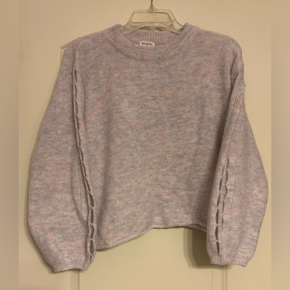 Colorful High neck sweater